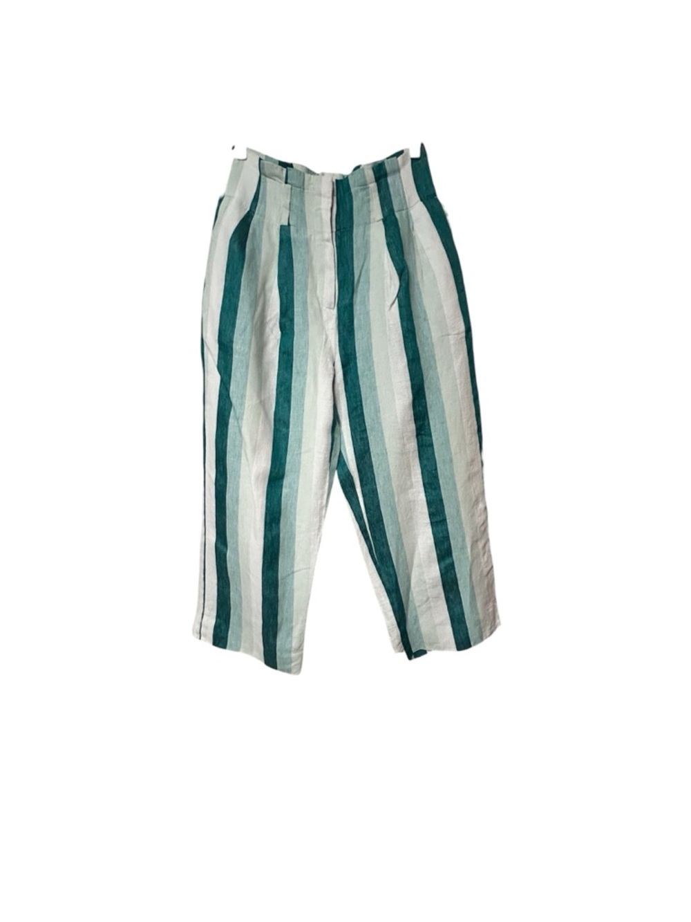 J. Crew linen cabana stripe crop pants - Picture 4 of 9
